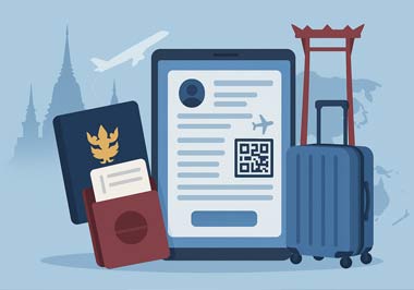 Thailand Digital Arrival Card application