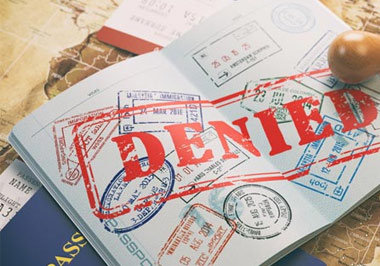 Motif visa Australie refusé
